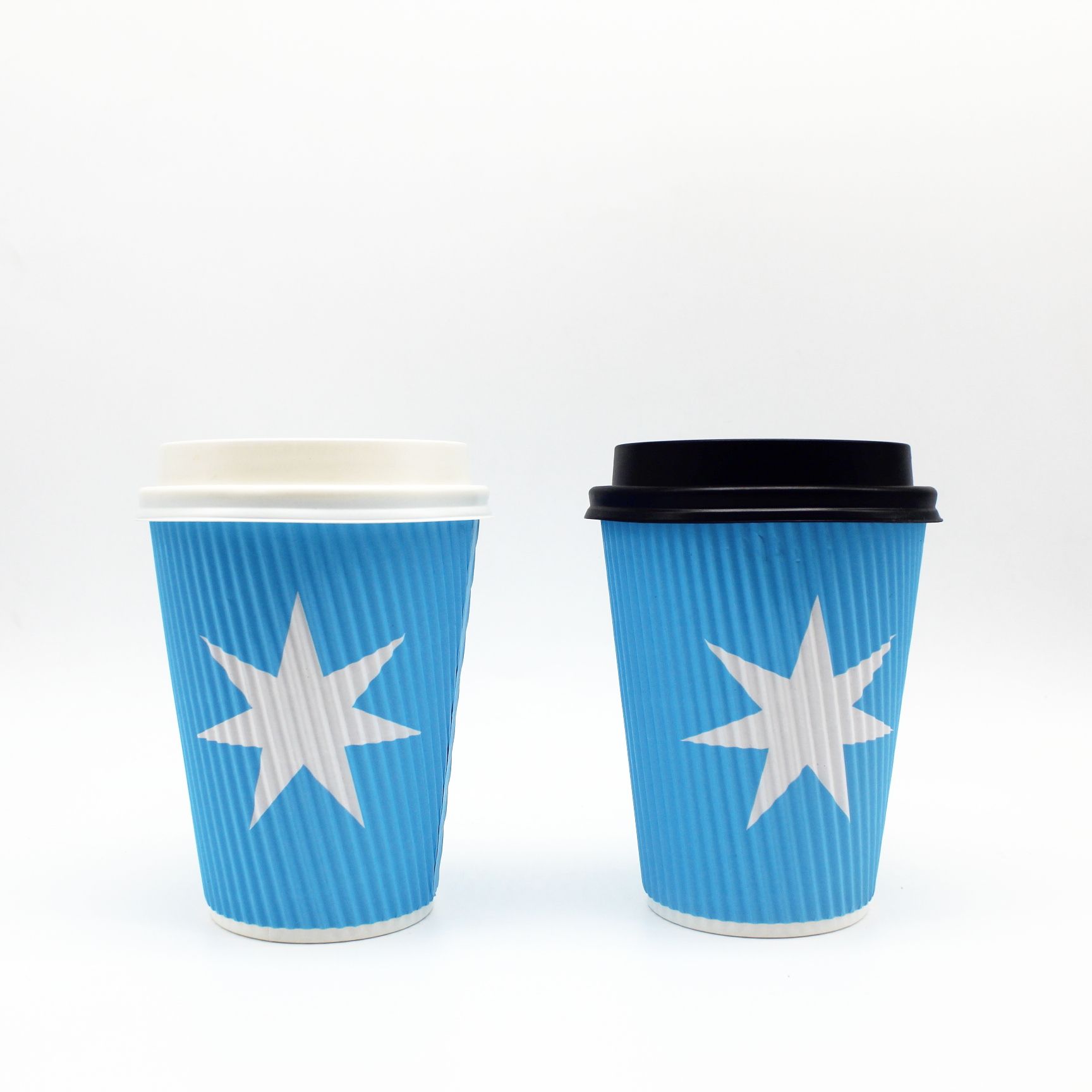 Hot Drinking Custom printing Logo Double wall Paper Cups 8oz Coffee Paper Cups