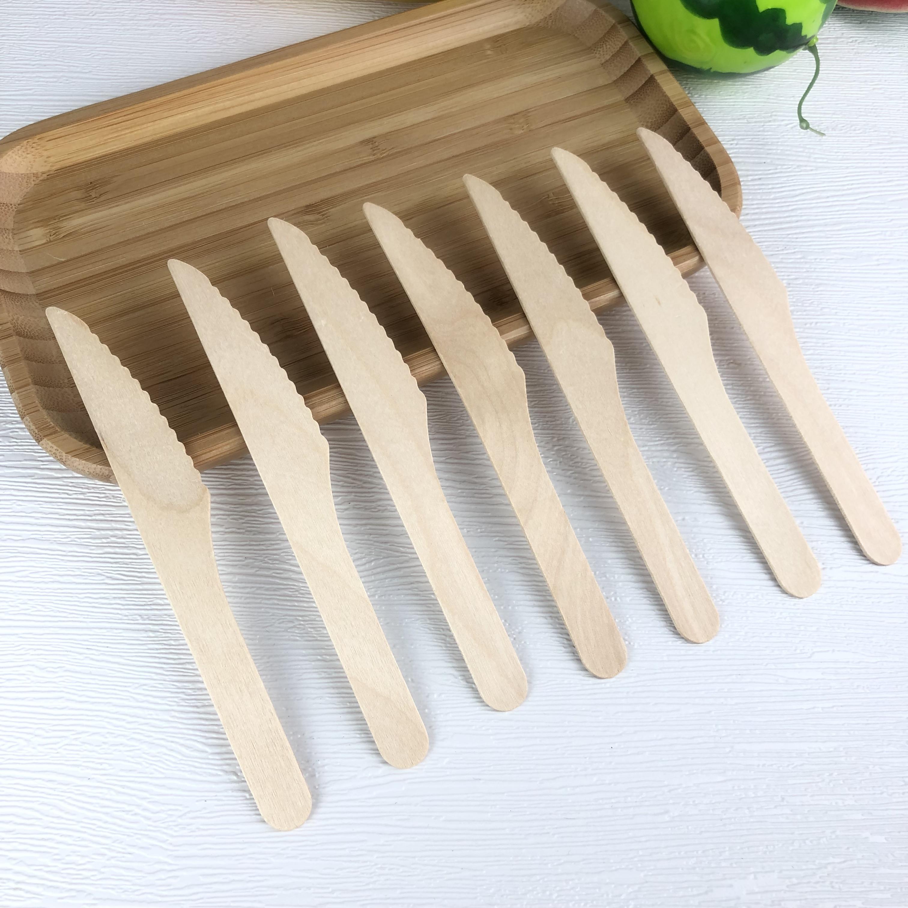 Natural biodegradable bagasse spoon forks knives sugarcane Reusable cutlery