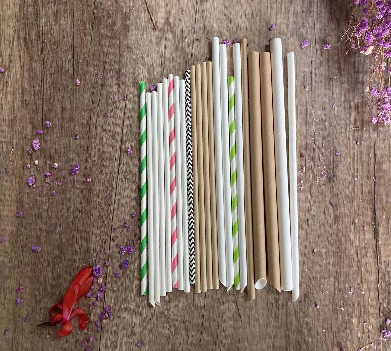 3 layers /4 Layers EcoChoice Wrapped Paper Straw